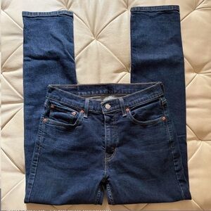 Levi's 514 Classic Blue Denim Jeans 32”/32”